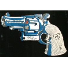ALICE COOPER Love's A Loaded Gun +2 (Epic 657438 9) UK 1991 Die-Cut sleeve gimmick 3track CD-Single (Hard Rock)